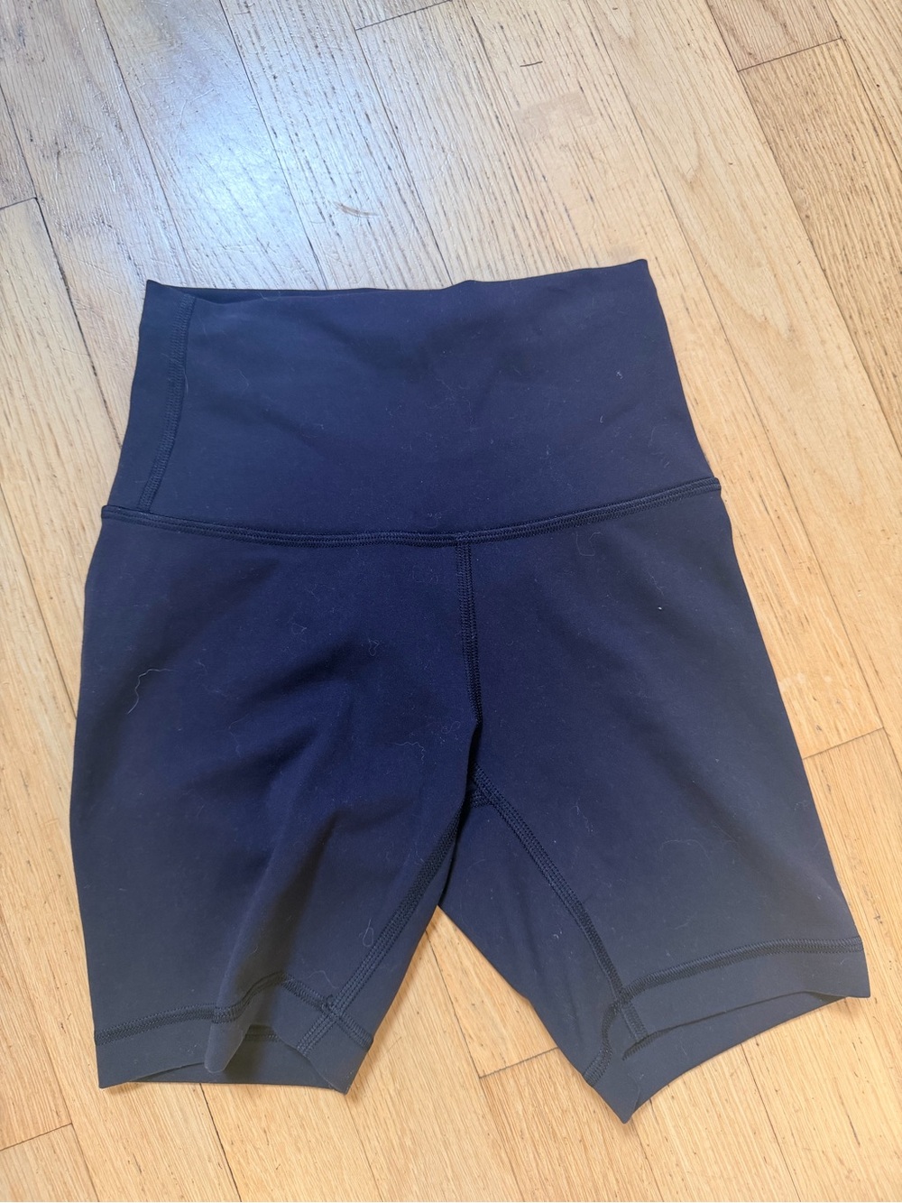 lululemon athletica High-Rise Black Bike Shorts